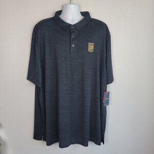 Fanatics Los Angeles Football Club Polo Shirt Mens 5X LAFC MLS Soccer Team